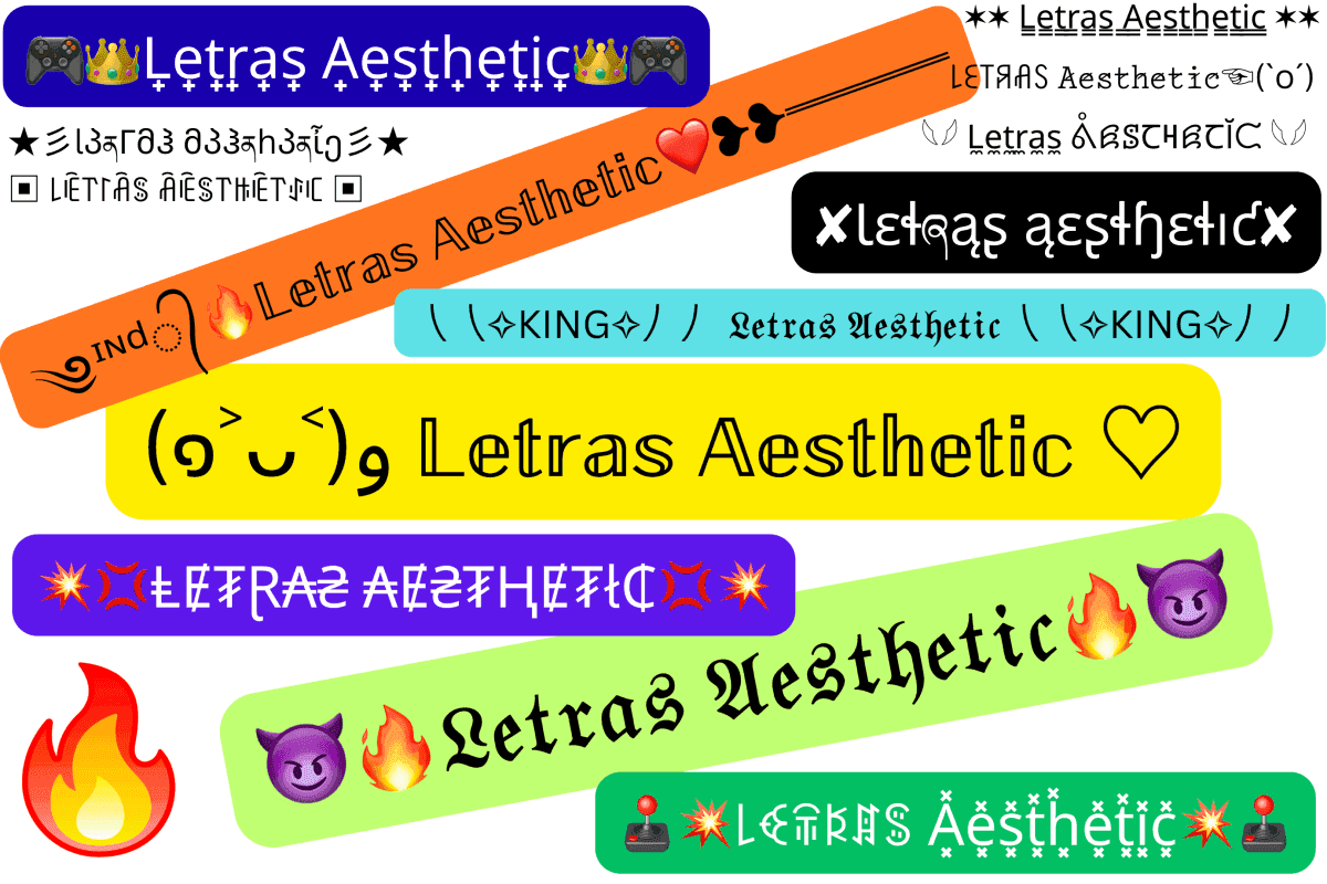 letras-aesthetic